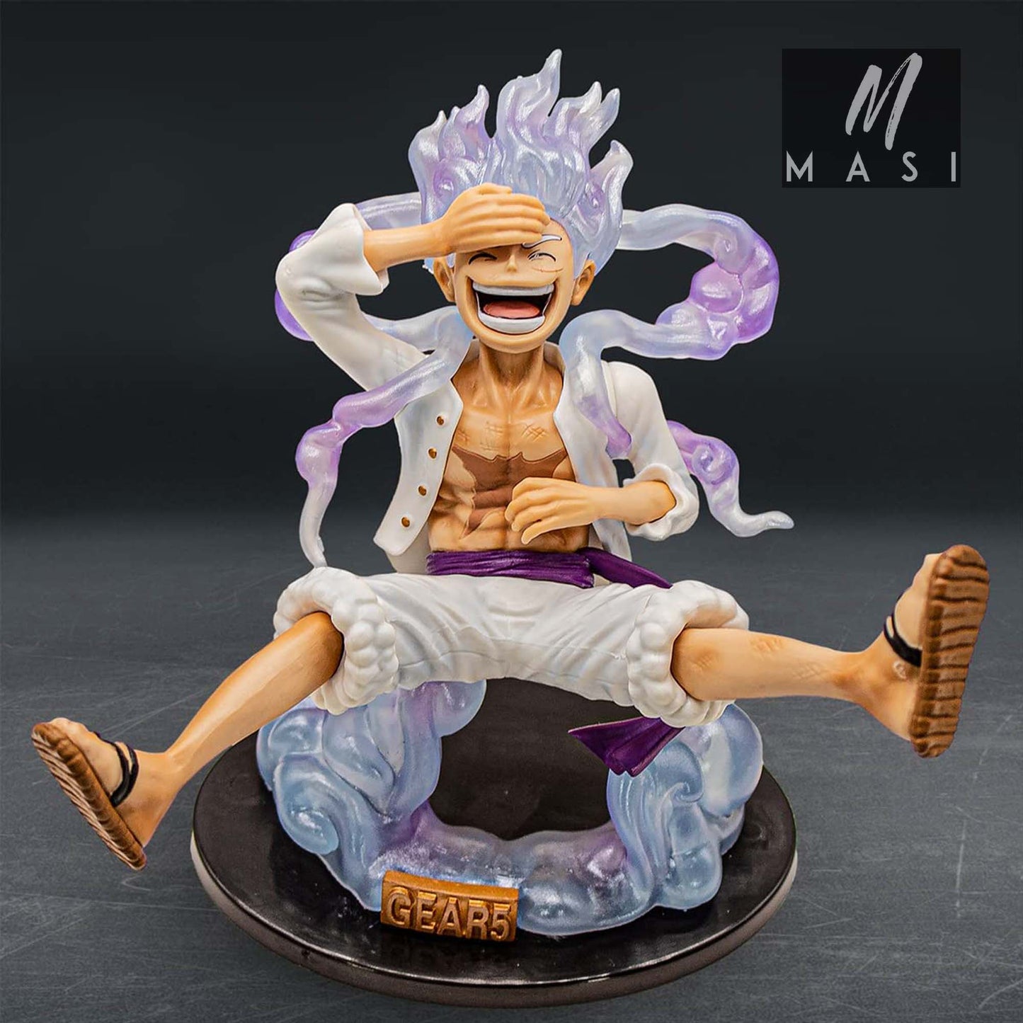 Luffy Gear 5 Laughing Action Figure (20 Cm Height) - One Piece
