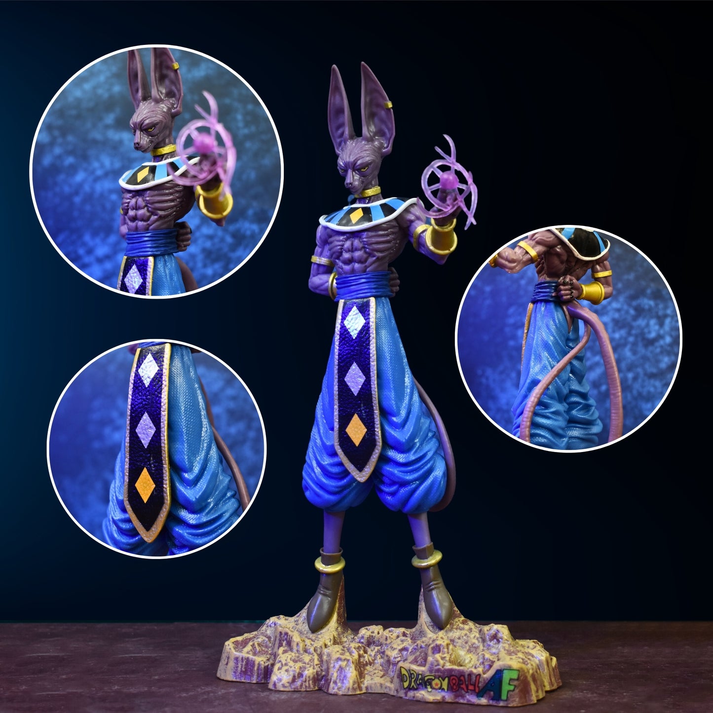 The God of Destruction - Beerus Action Figure (30 cm Height)