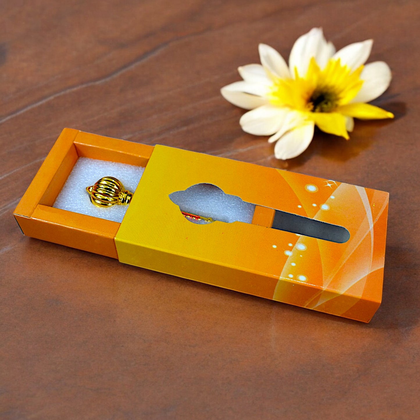 Hanuman Ji Gada "Jai Shri Ram Written" 6 Inch Premium Metal Home Decoration And Gift Purpose