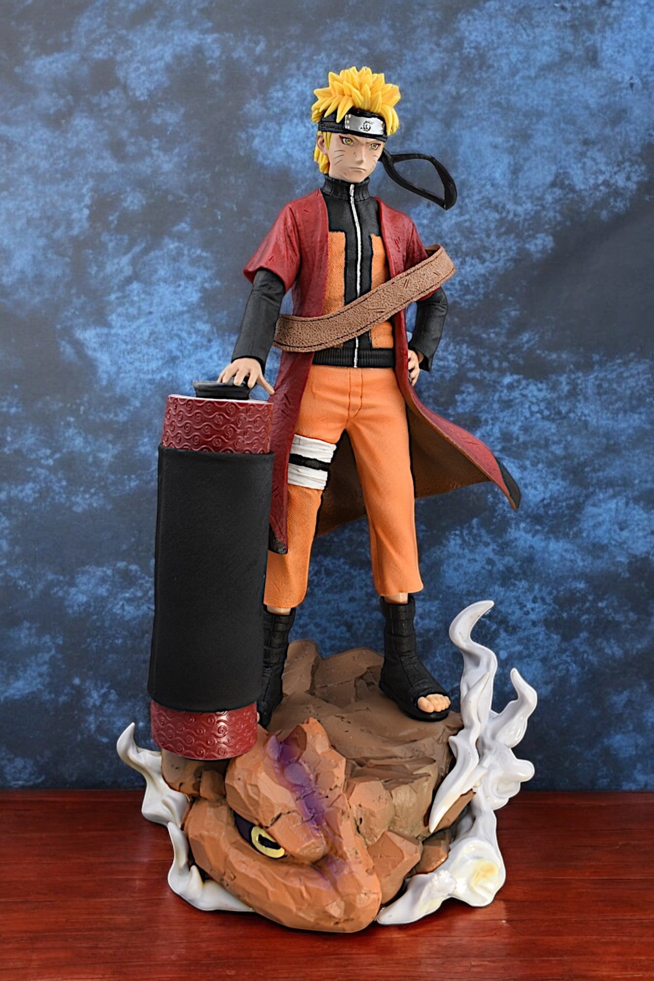 Naruto Sage Mode Action Figure With Scroll (42.5 Cm Height) - Naruto Uzumaki