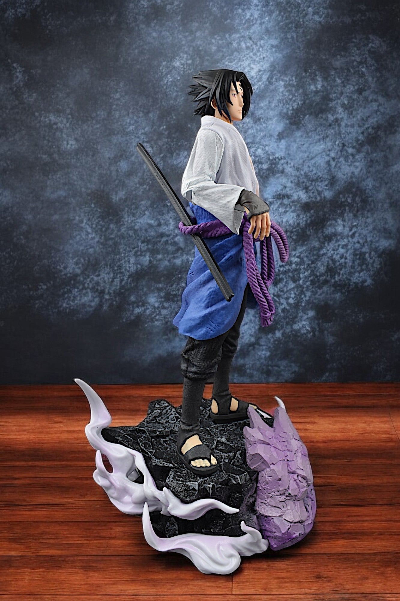 Sasuke Uchiha Action Figure With Snake Stand (42.5 Cm Height) - Naruto