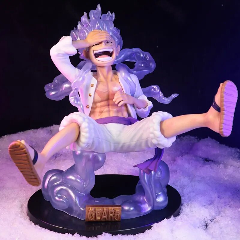 Luffy Gear 5 Laughing Action Figure (20 Cm Height) - One Piece
