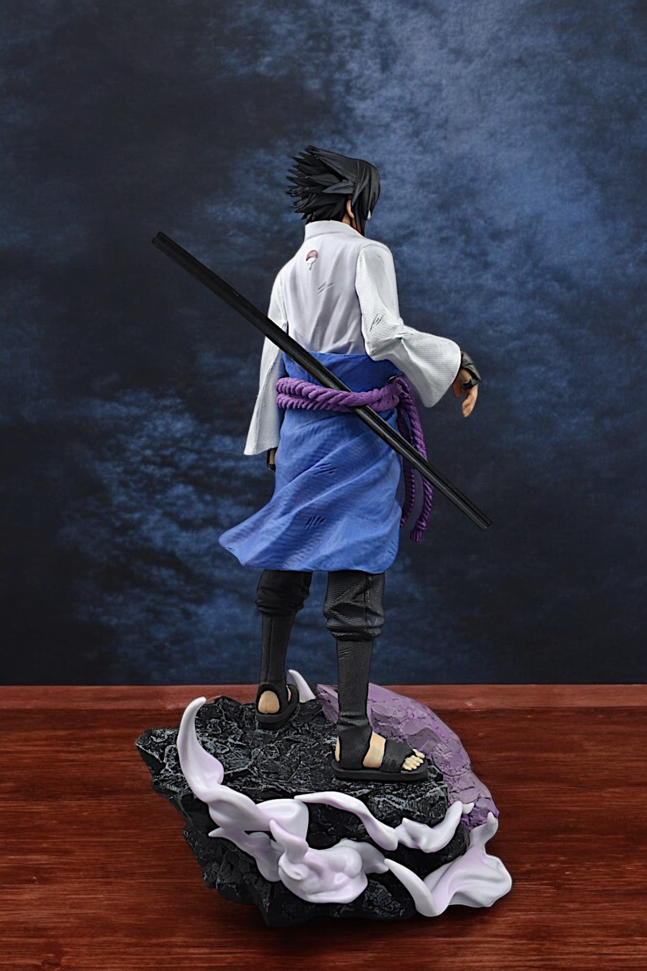 Sasuke Uchiha Action Figure With Snake Stand (42.5 Cm Height) - Naruto