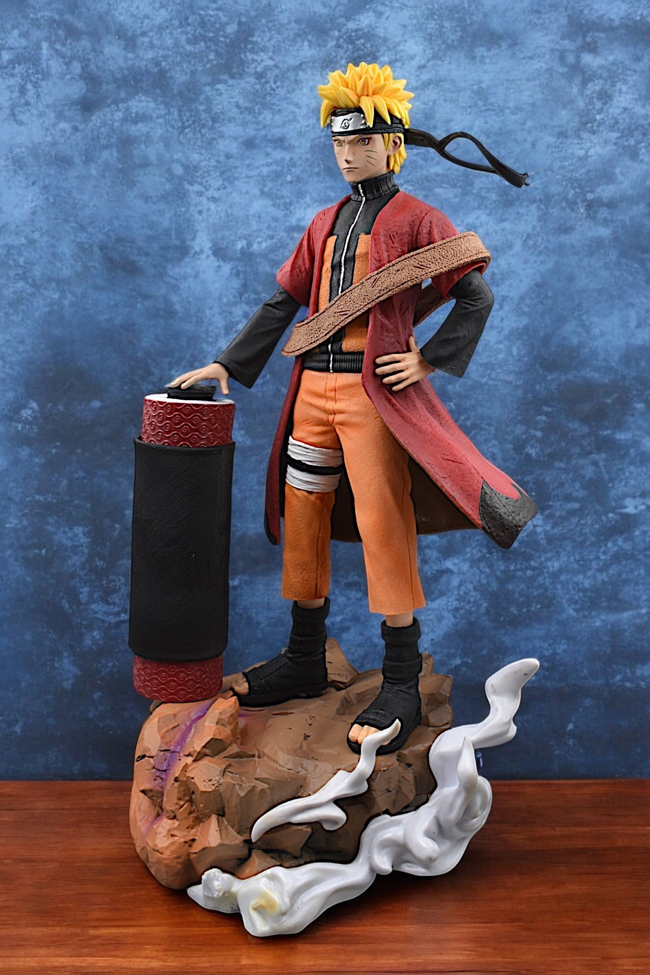 Naruto Sage Mode Action Figure With Scroll (42.5 Cm Height) - Naruto Uzumaki