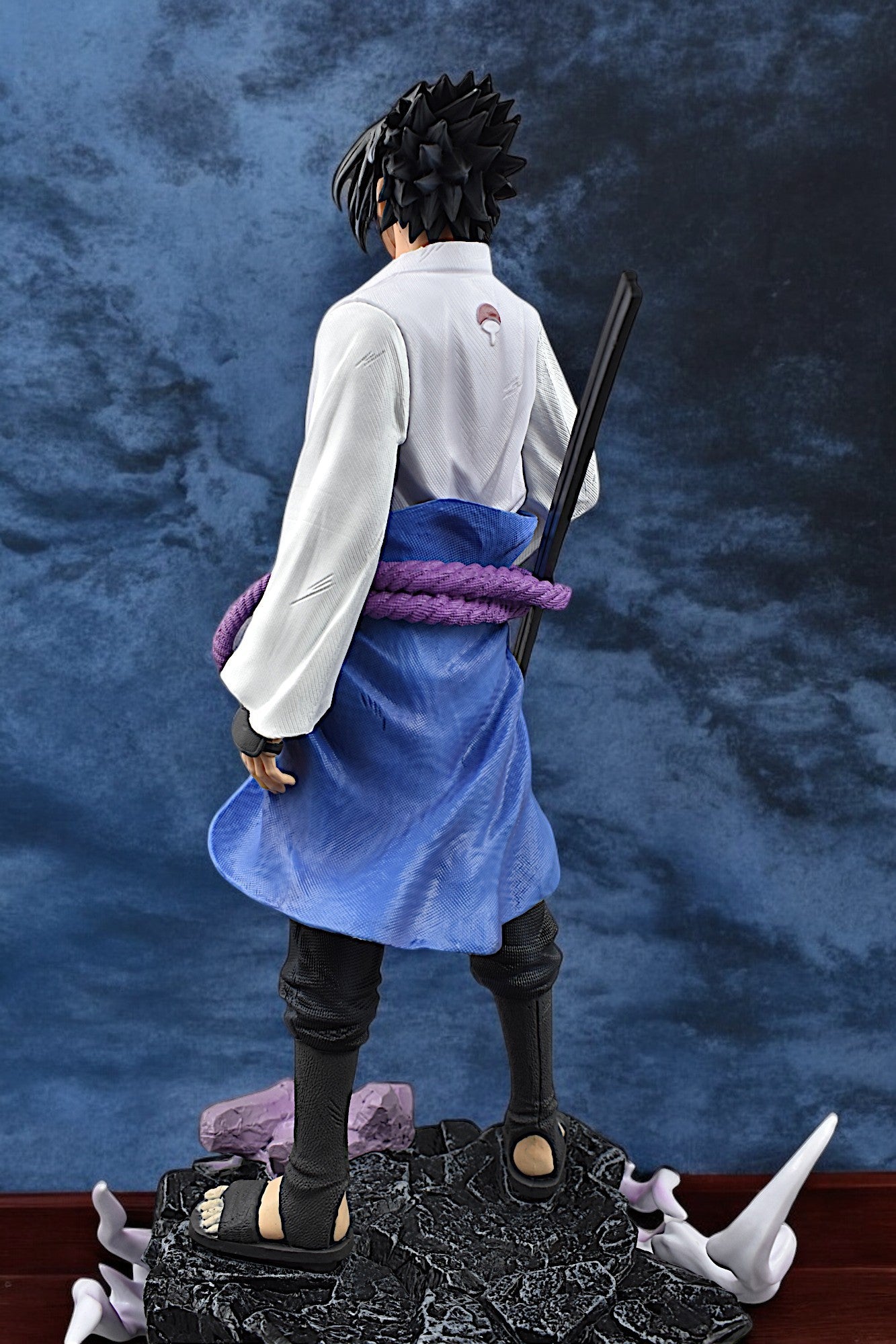 Sasuke Uchiha Action Figure With Snake Stand (42.5 Cm Height) - Naruto