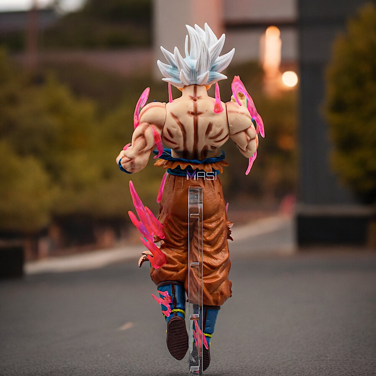 Goku Ultra Instinct Action Figure With Stand (20 Cm Height) - Dragon Ball Z/super