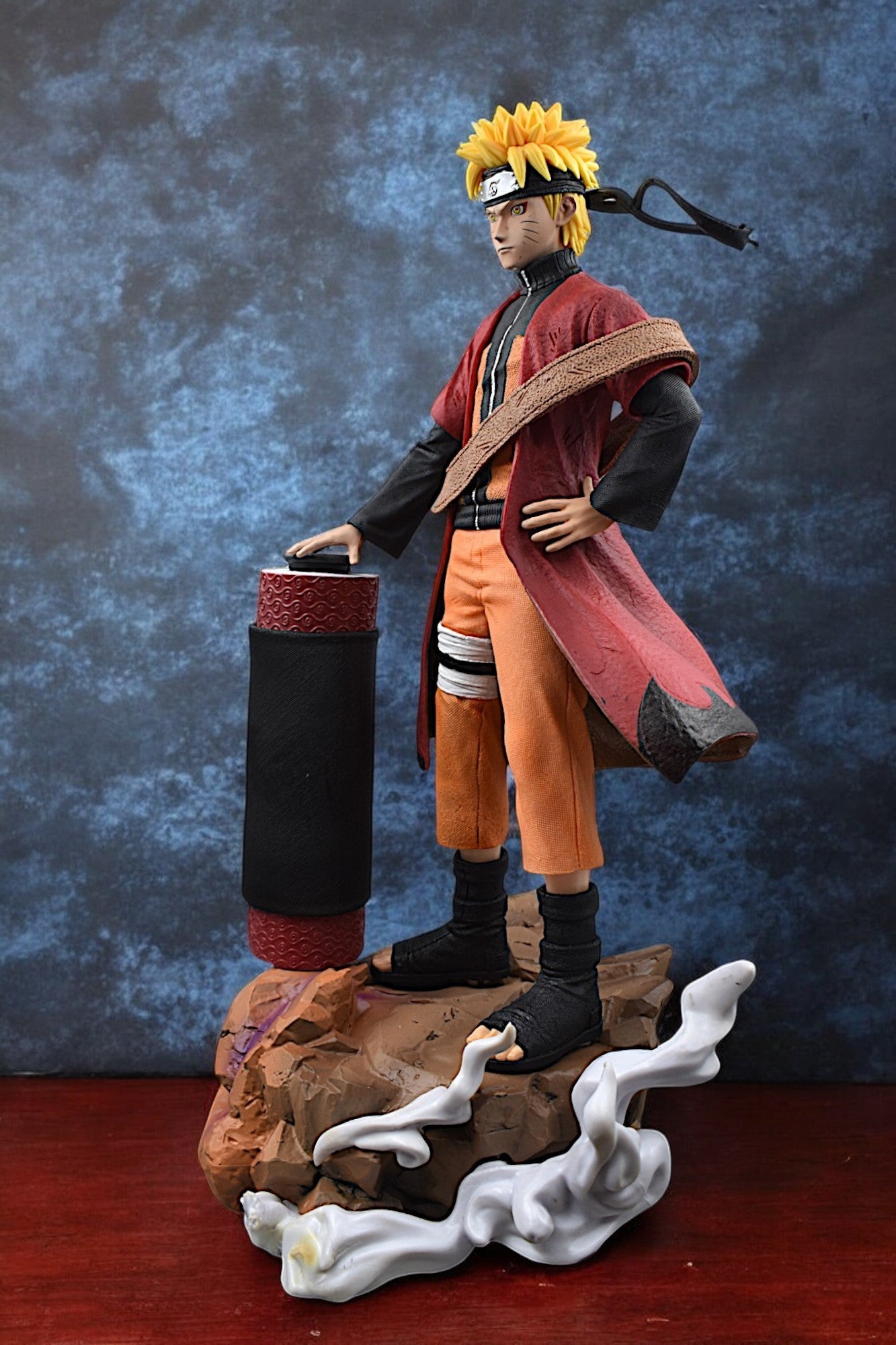 Naruto Sage Mode Action Figure With Scroll (42.5 Cm Height) - Naruto Uzumaki
