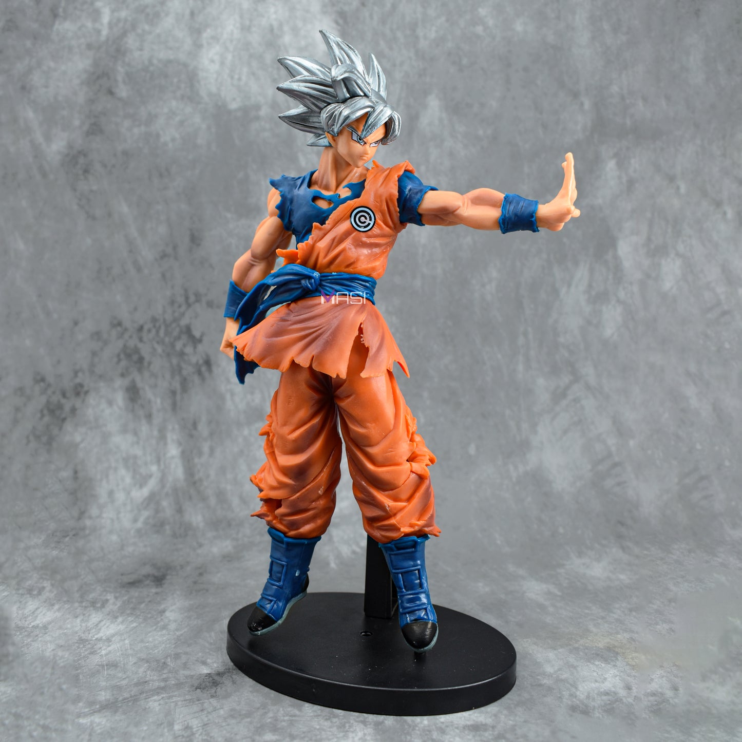 Goku Ultra Instinct Action Figure With Stand (26 Cm Height) - Dragon Ball Z