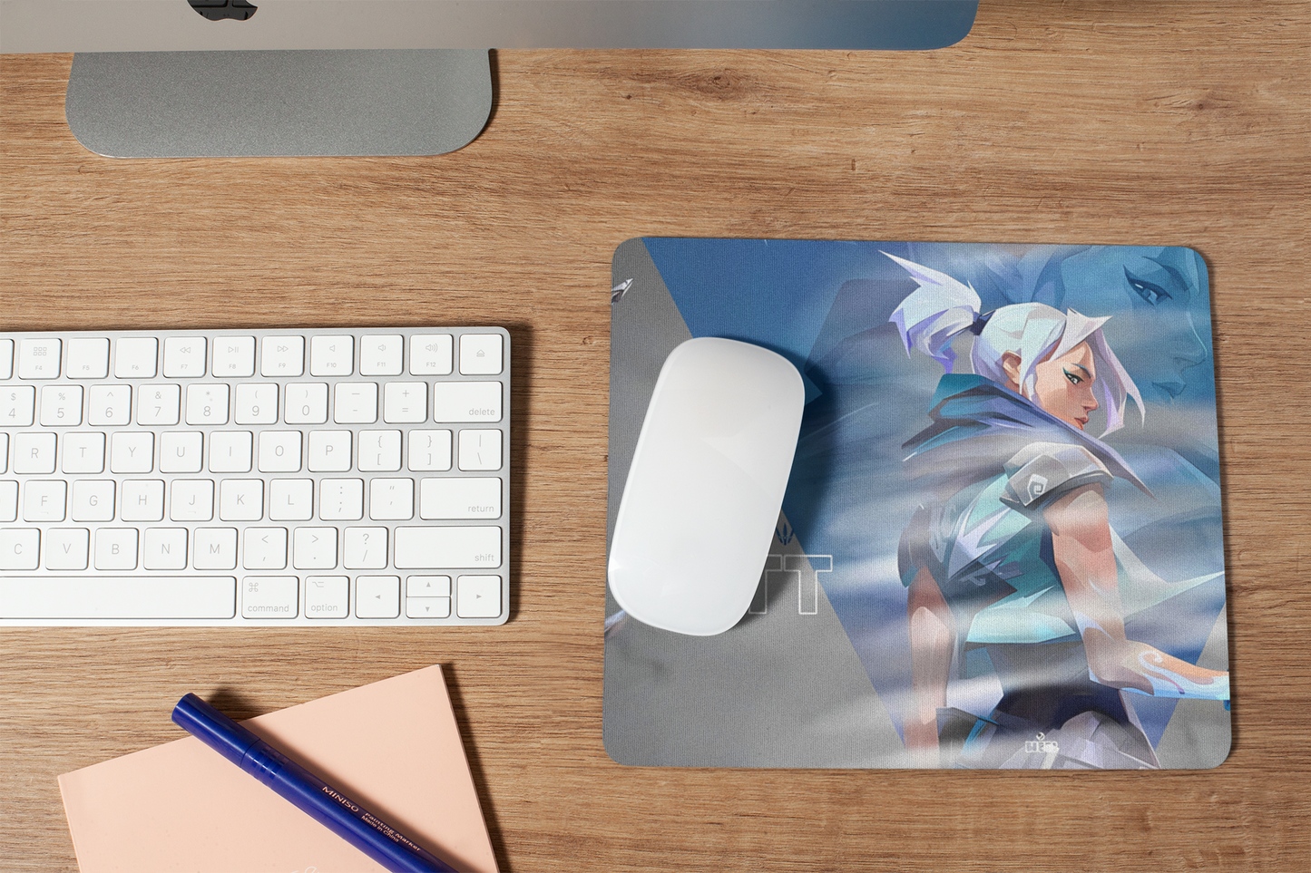 Valorant Jett Mouse Pad (9 X 7.5 Inches) - Gaming Mouse Pad