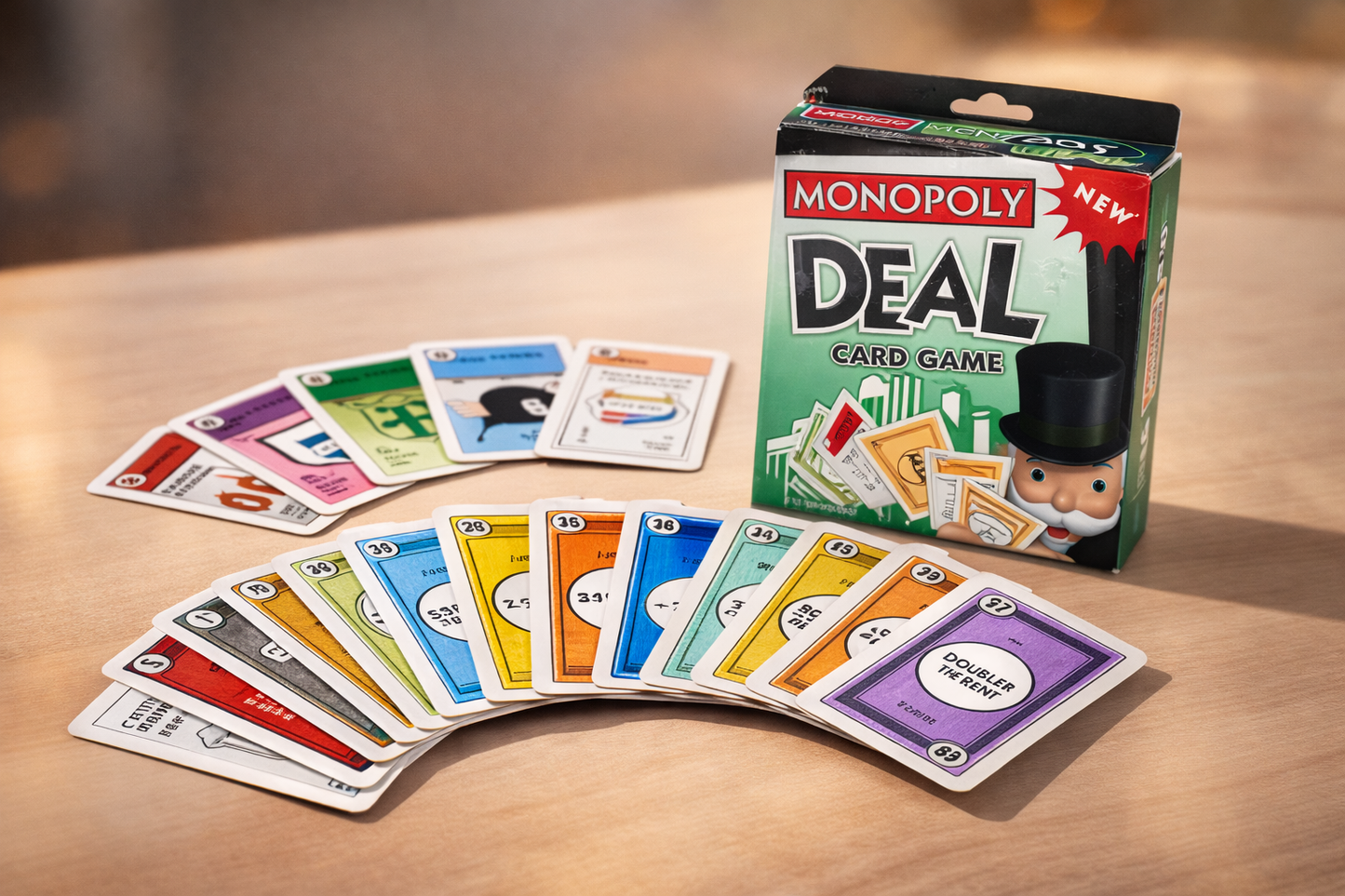 Monopoly Deal Card Game – Fast Fun Family Strategy Game
