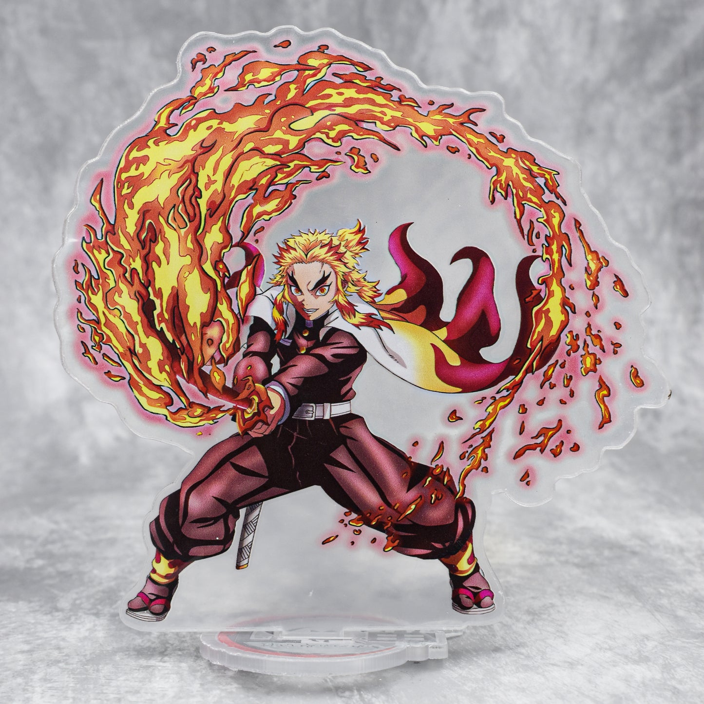 Rengoku Fire Sword Acrylic Model - Demon Slayer