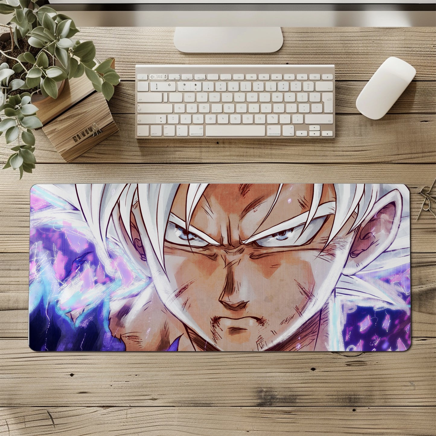 Dragon Ball Z/super Goku Ultra Instinct Mouse Pad (23 X 11 Inches) - Gaming Mouse Pad