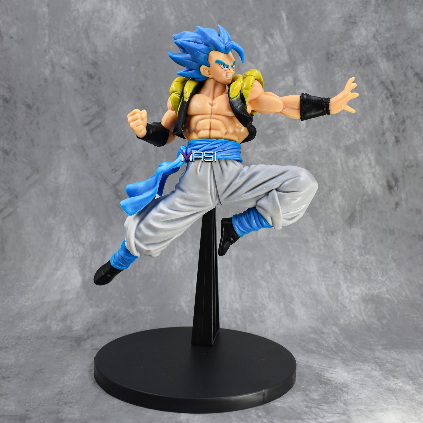 Ssj Blue Gogeta Action Figure With Stand (25 Cm Height) - Dragon Ball Z