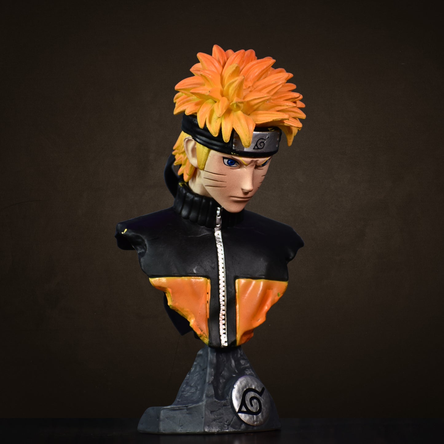 NARUTO UZUMAKI BUST ACTION FIGURE WITH STAND (15 CM HEIGHT) - NARUTO