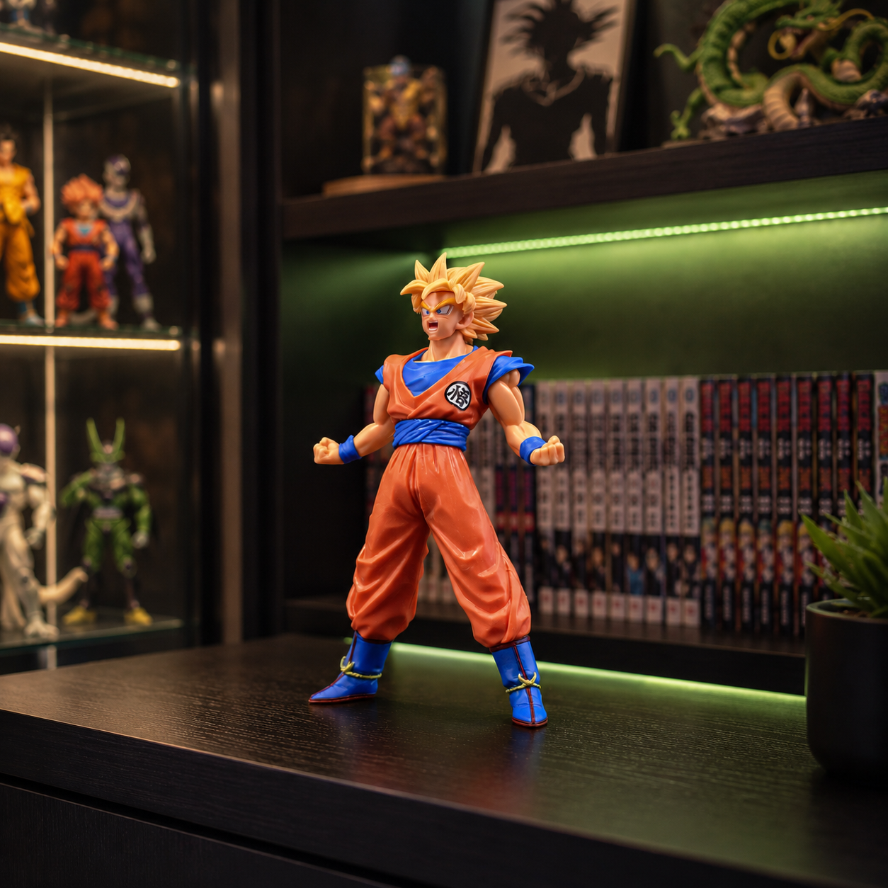 Dragon Ball Z Super Saiyan 2 Goku Action Figure | 18 cm Anime Collectible