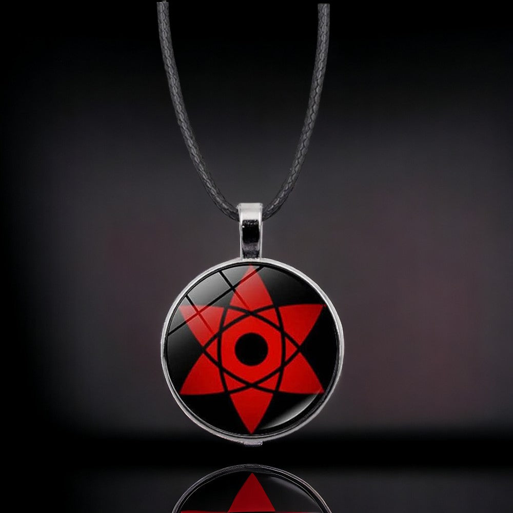 Mangekyo Sharingan Pendant Adjustable Necklace (Unisex) - Naruto