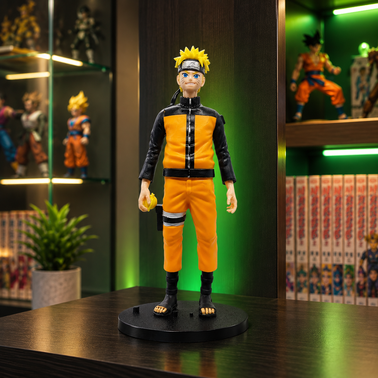 Naruto Uzumaki Action Figure β Naruto Shippuden Collectible PVC Statue (18 cm)