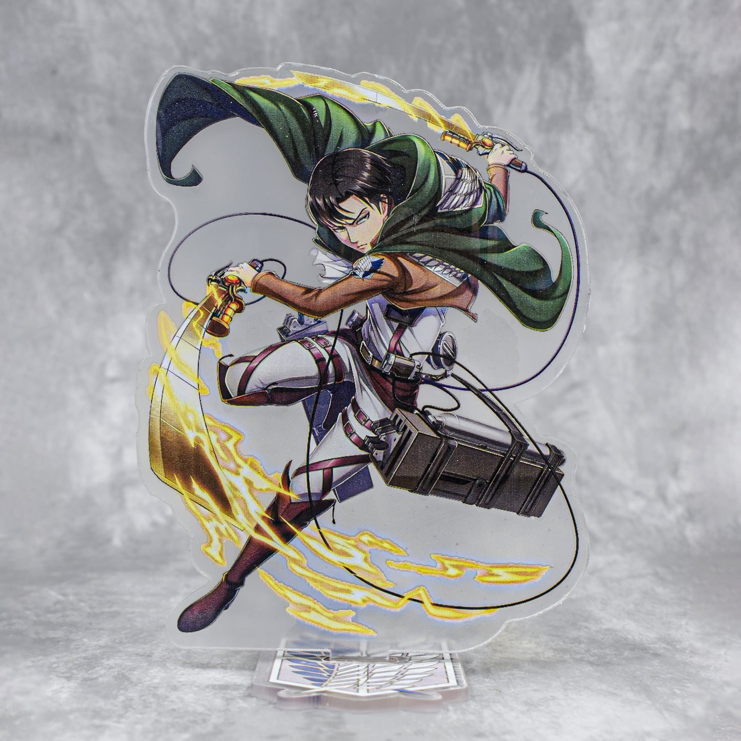 Captain Levi Ackerman Iconic Pose Acrylic Stand - Attack On Titan