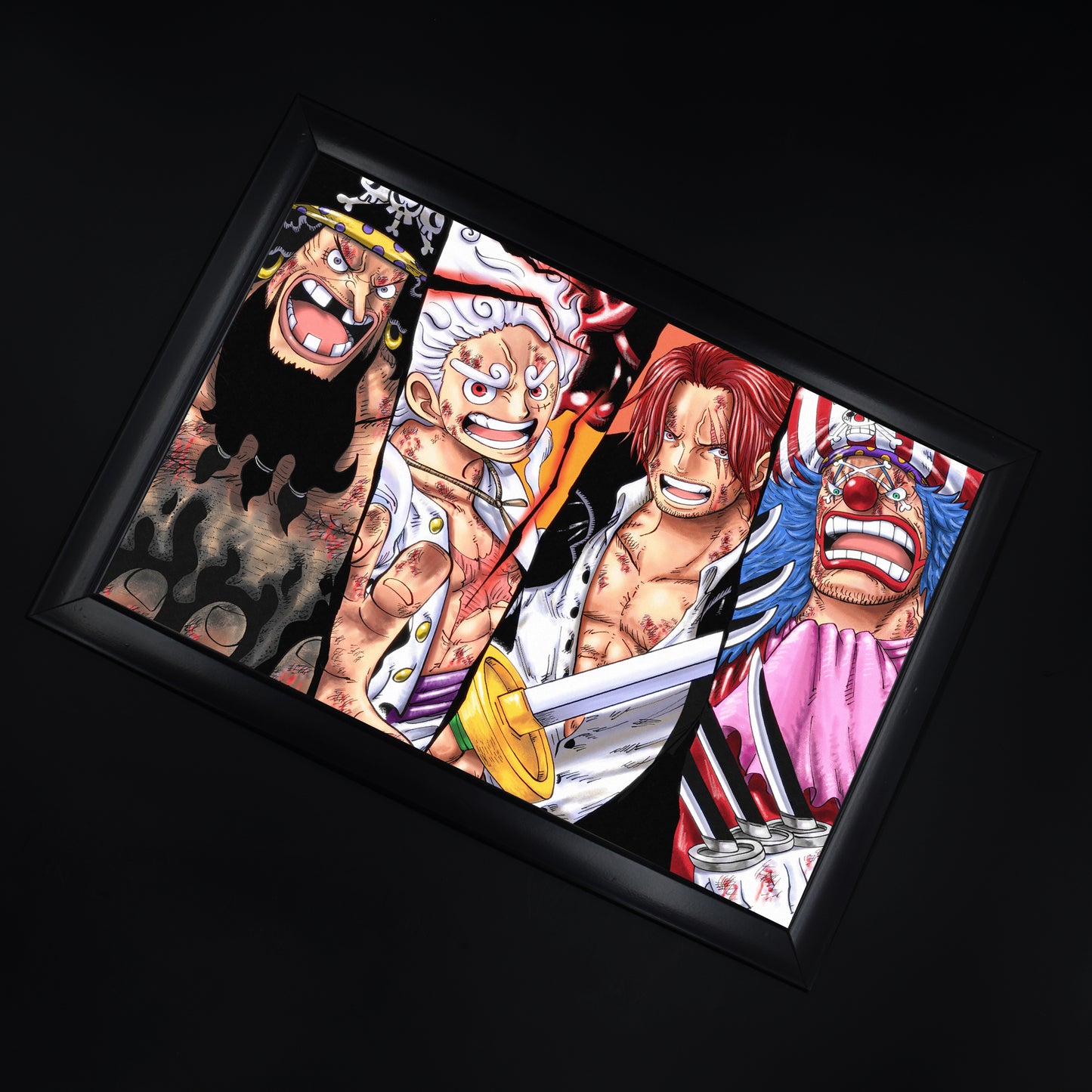 One Piece Characters Photo Frame (A4 Size) - One Piece