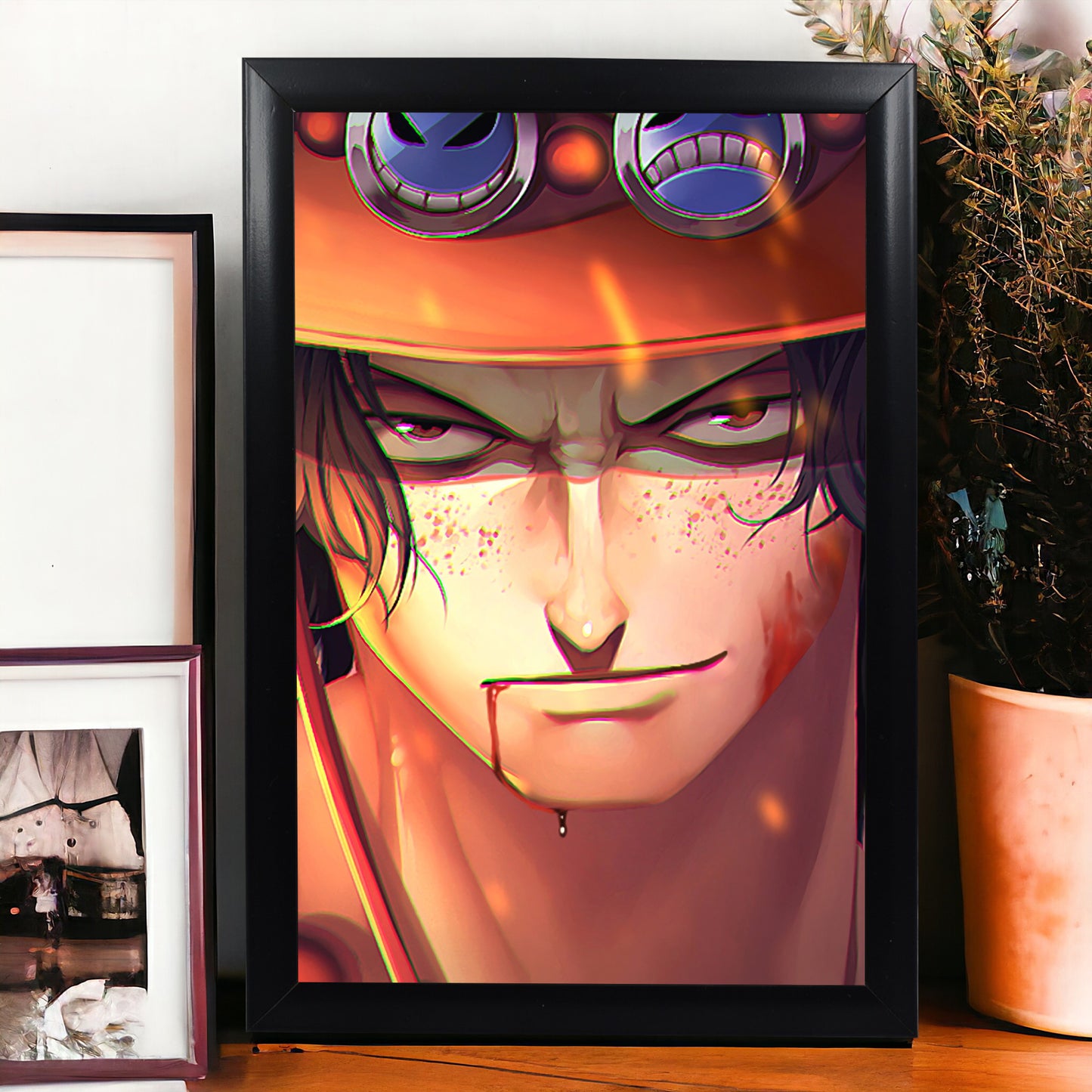 Portgas D. Ace A4 Size Photo Frame - One Piece