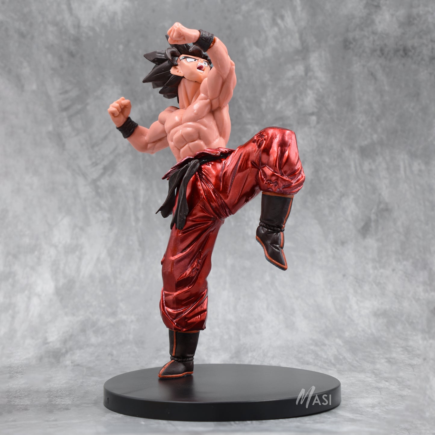 Son Goku Kaioken Action Figure With Stand (18 Cm Height) - Dragon Ball Z