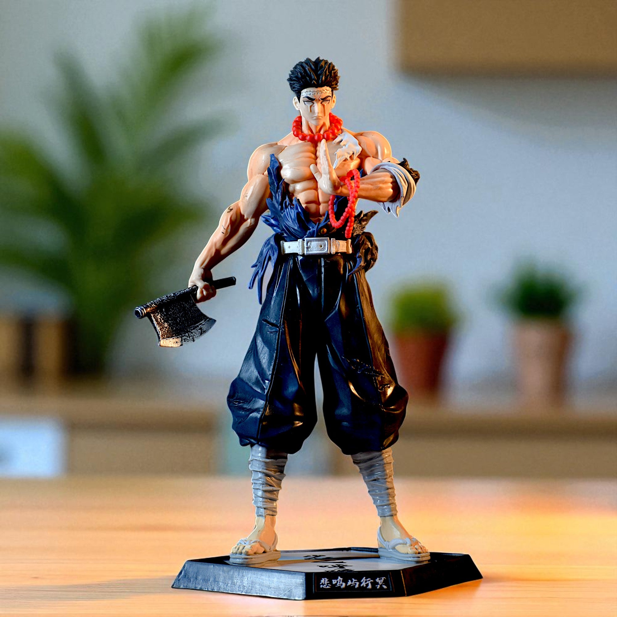 THE STONE HASHIRA - GYOMEI HIMEJIMA ACTION FIGURE (30 CM HEIGHT) - DEMON SLAYER