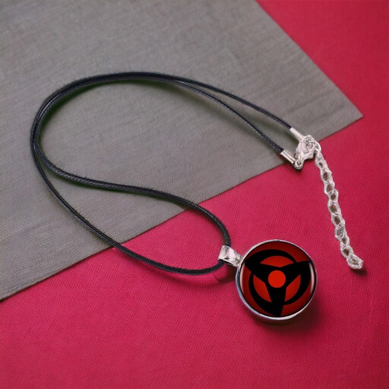 Eternal Mangekyo Sharingan Pendant Adjustable Necklace (Unisex) - Naruto
