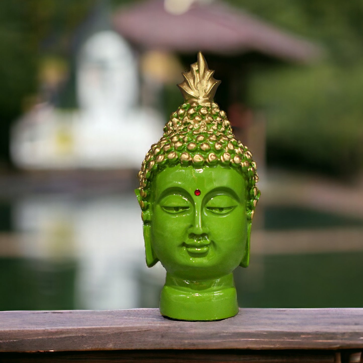 Gautam Buddha Authentic Small Head Murti (10 Cm Height)
