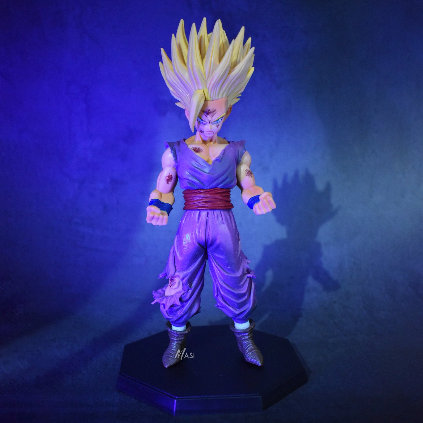 Ssj2 Gohan Iconic Action Figure With Stand (25 Cm Height) - Dragon Ball Z