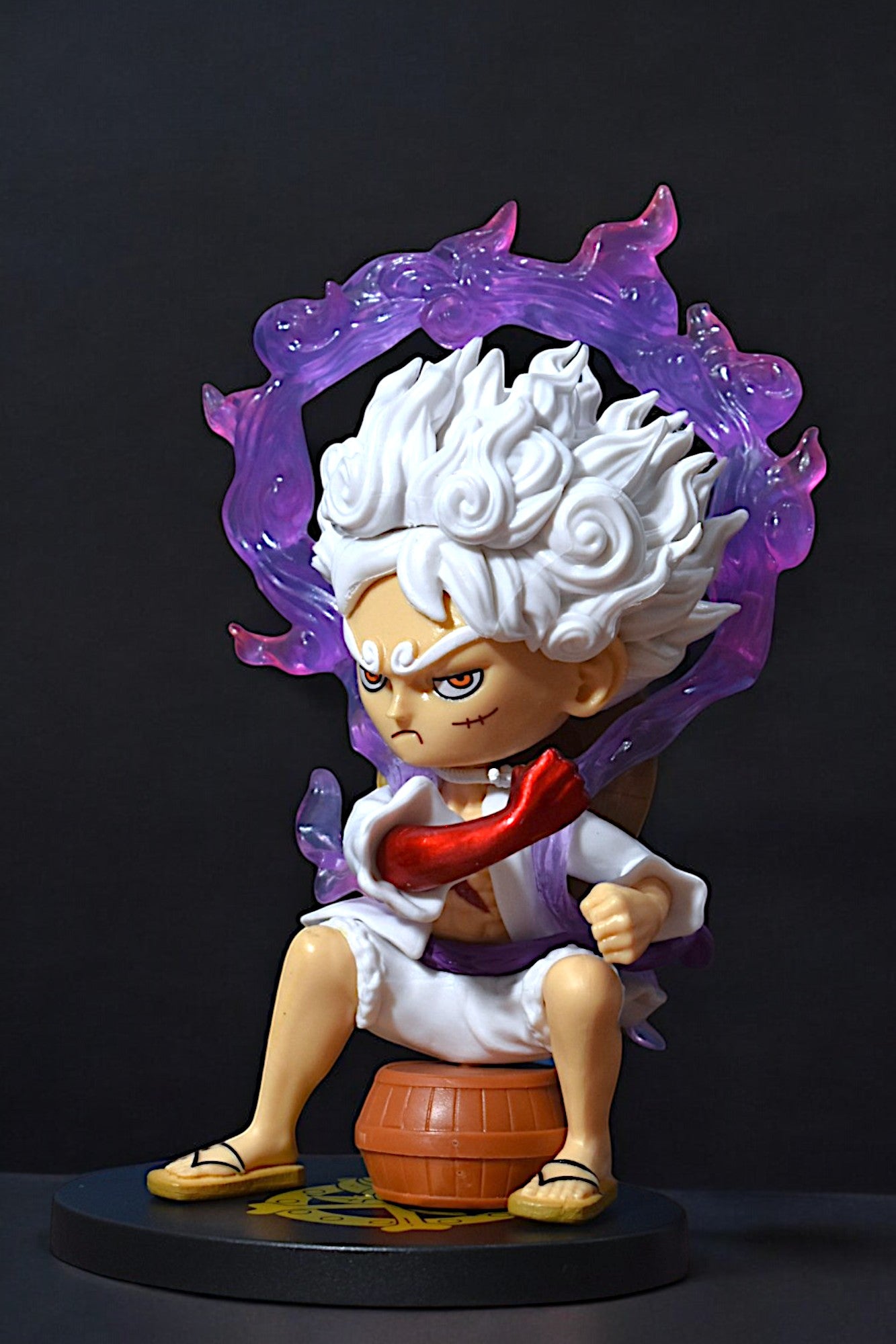 LUFFY D. MONKEY GEAR 5 ACTION FIGURE ON DRUM (18 CM HEIGHT) - ONE PIECE