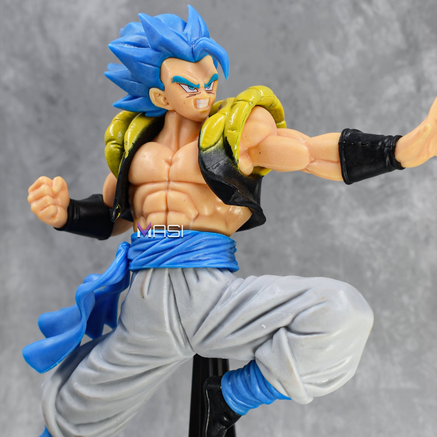 Ssj Blue Gogeta Action Figure With Stand (25 Cm Height) - Dragon Ball Z