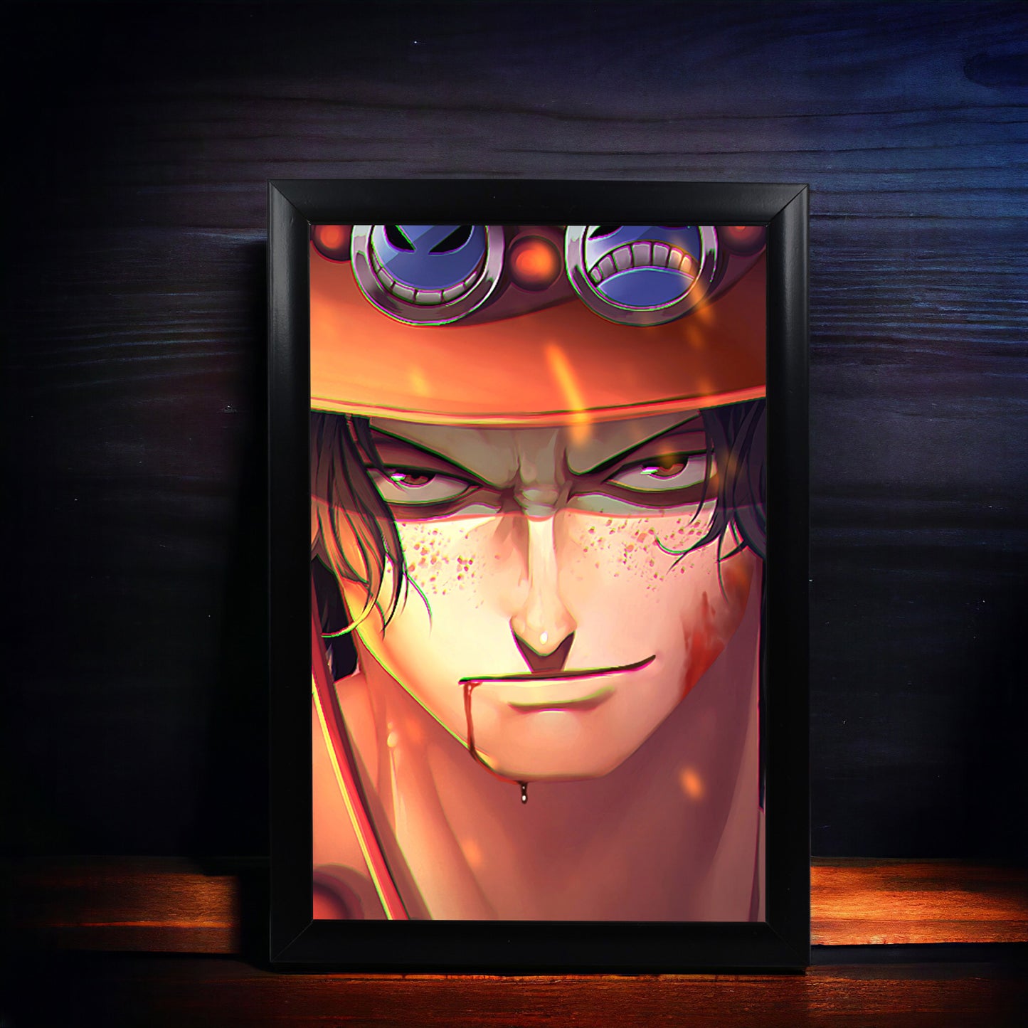 Portgas D. Ace A4 Size Photo Frame - One Piece