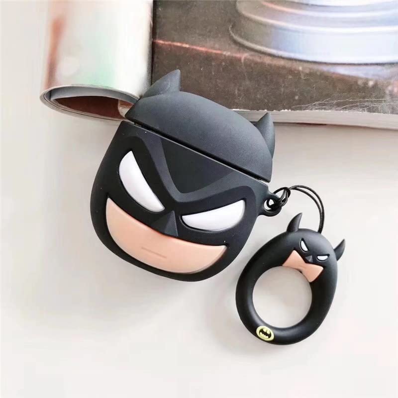 Batman Cute Iphone Airpods Cover Protection Case (Silicone)