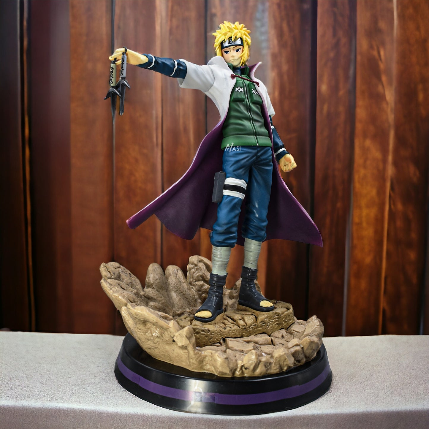 Namikaze Minato Premium Action Figure With Stand (34 Cm Height) - Naruto