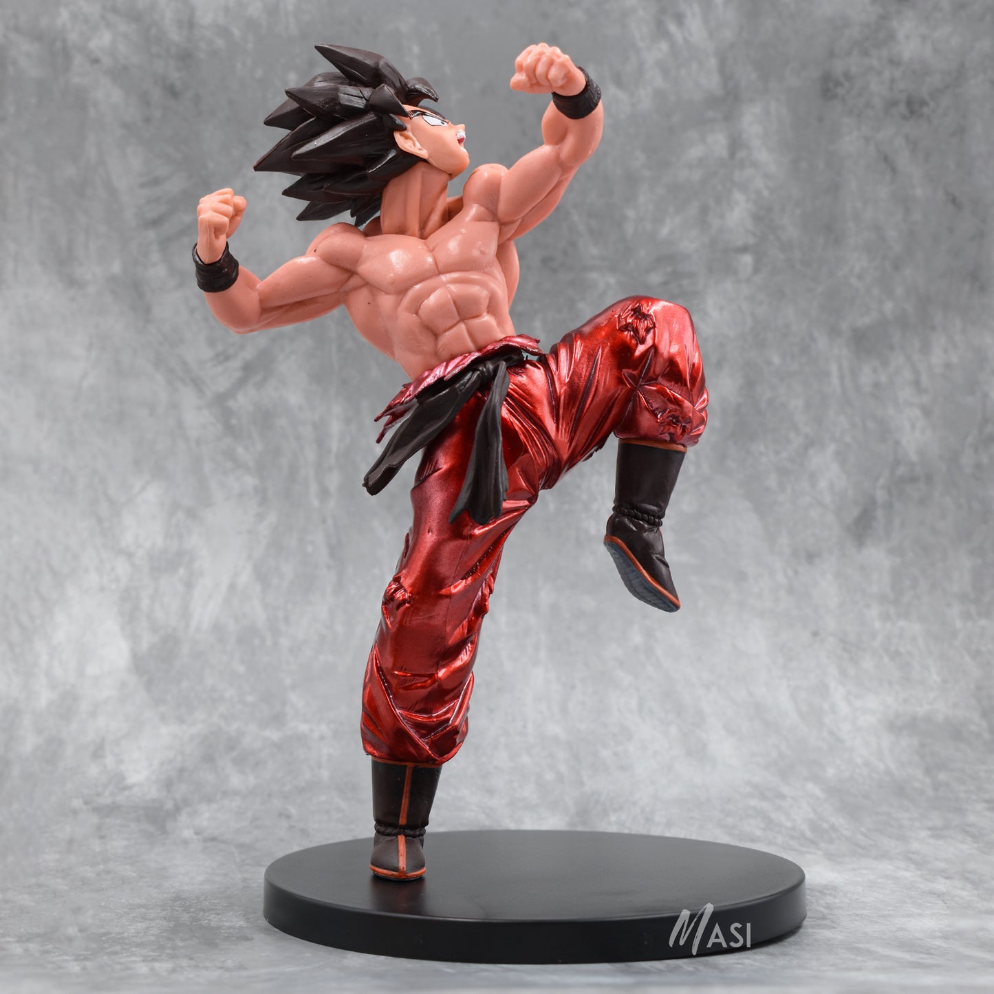 Son Goku Kaioken Action Figure With Stand (18 Cm Height) - Dragon Ball Z