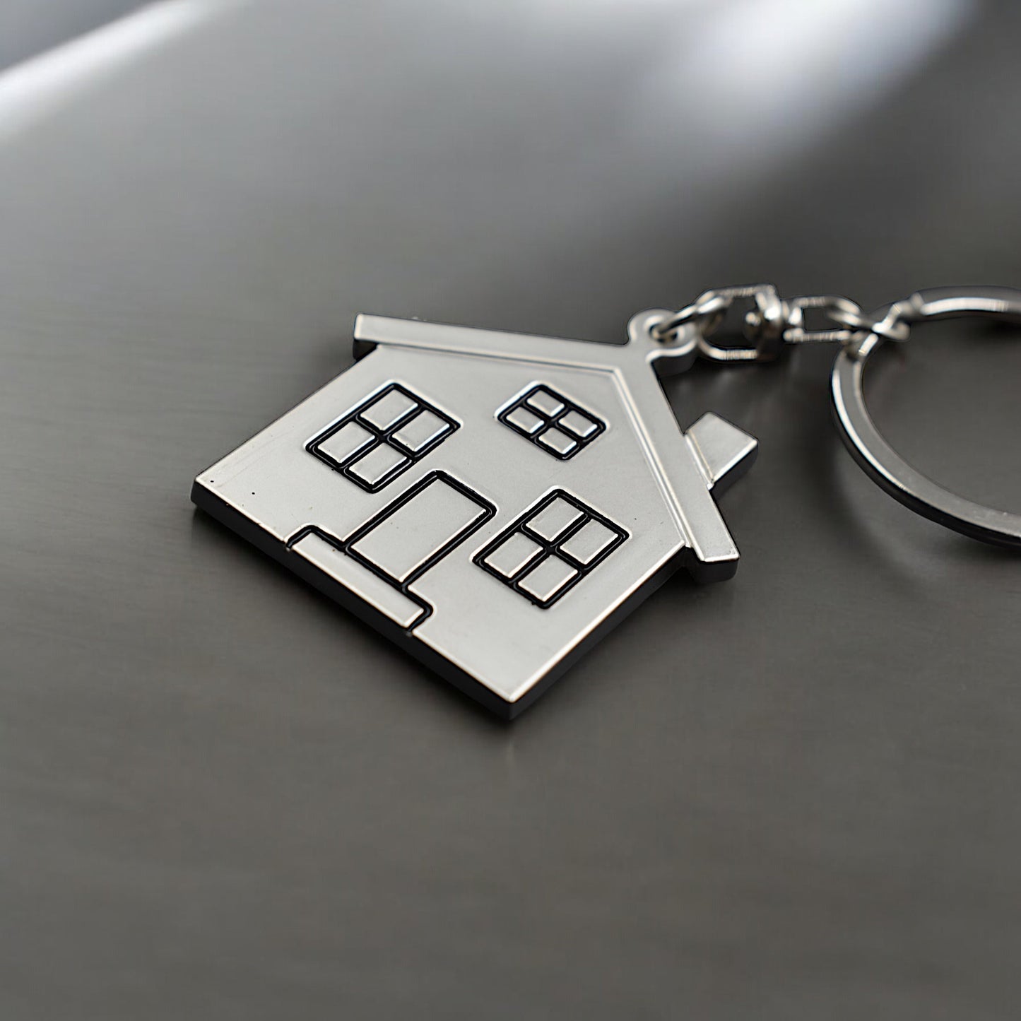 Dream House Premium Metal Keychain