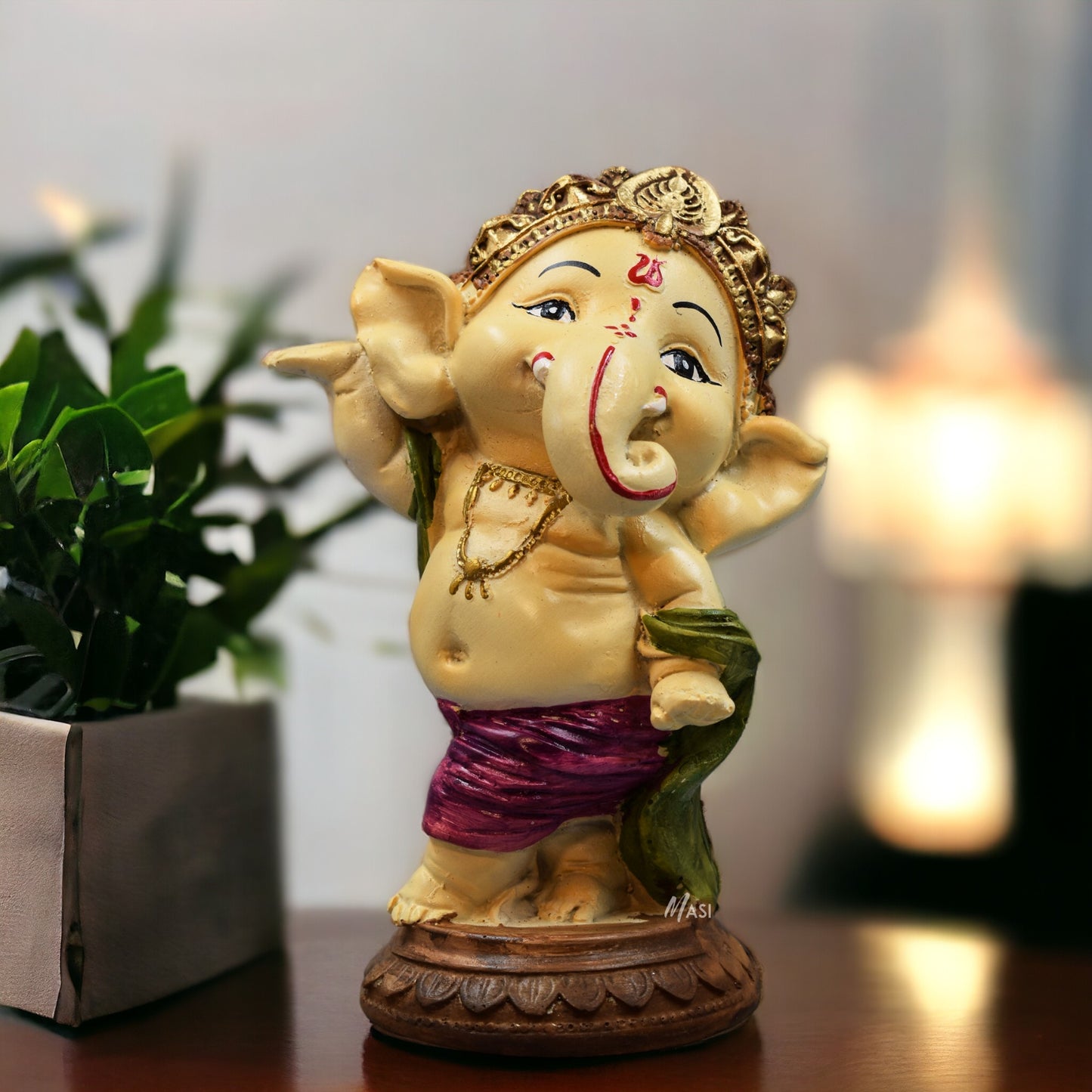 Heavy Metal Jai Shree Ram Hanuman Ji Gada Keychain | Small Hanuman Ji Metal Keychain