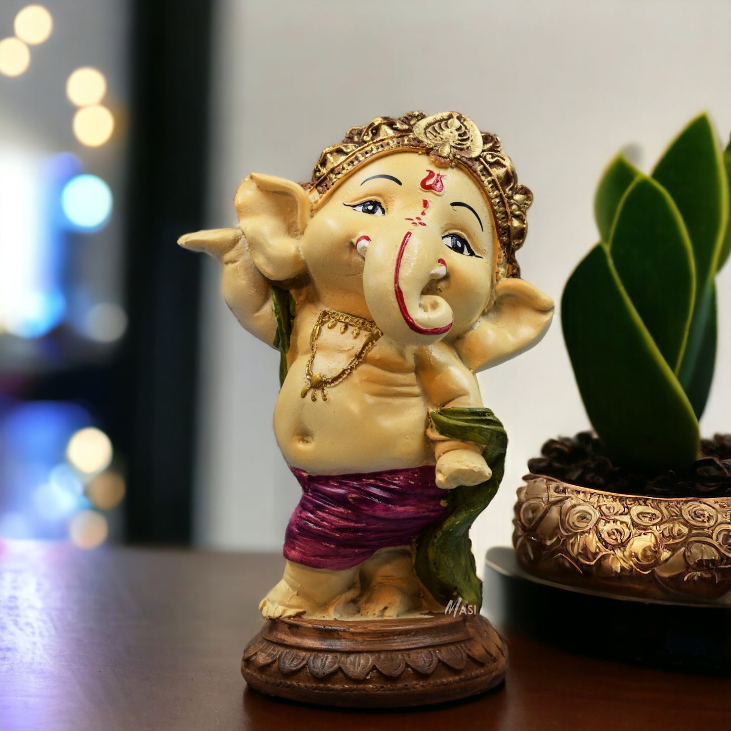 Heavy Metal Jai Shree Ram Hanuman Ji Gada Keychain | Small Hanuman Ji Metal Keychain