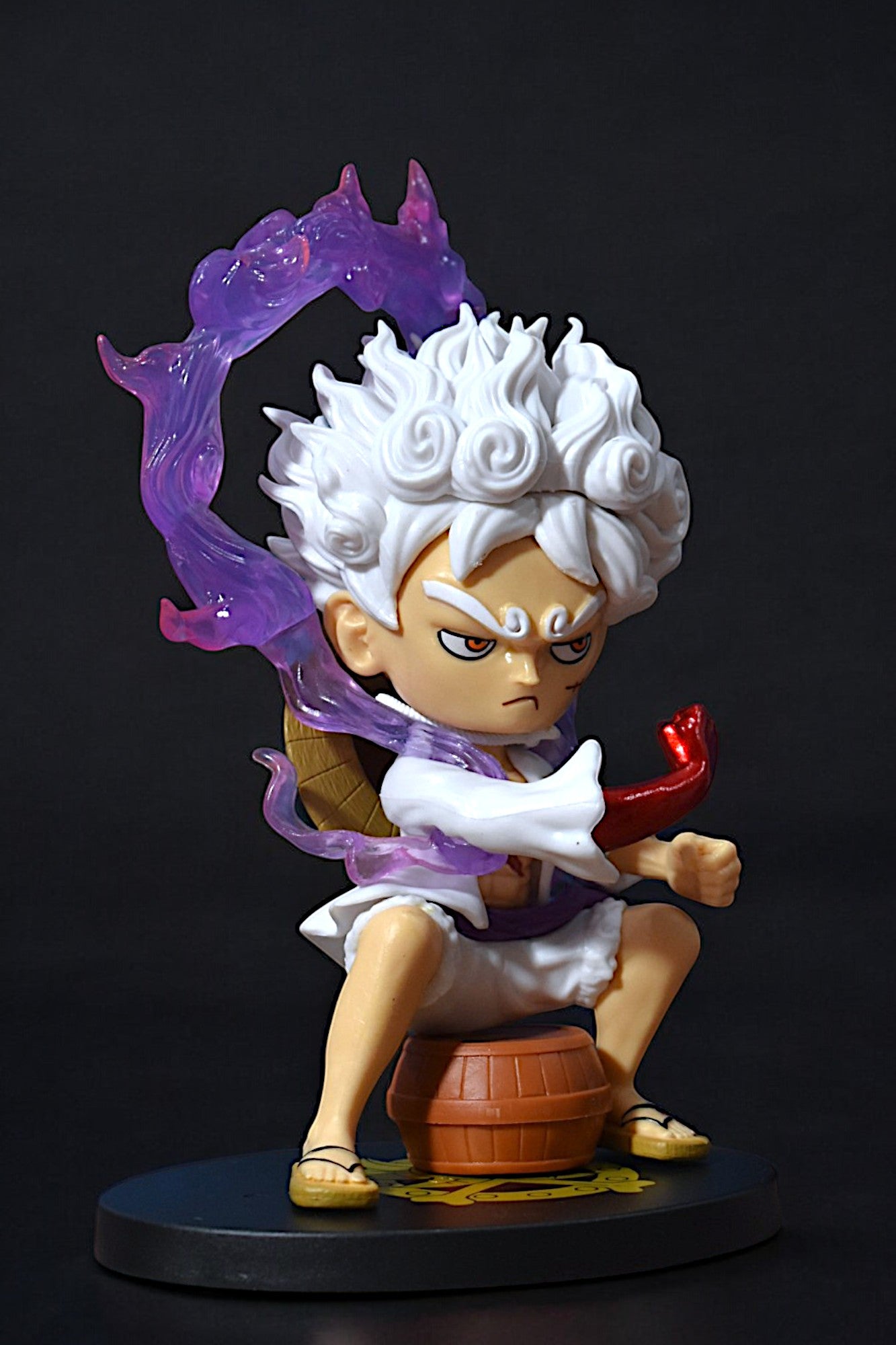 LUFFY D. MONKEY GEAR 5 ACTION FIGURE ON DRUM (18 CM HEIGHT) - ONE PIECE