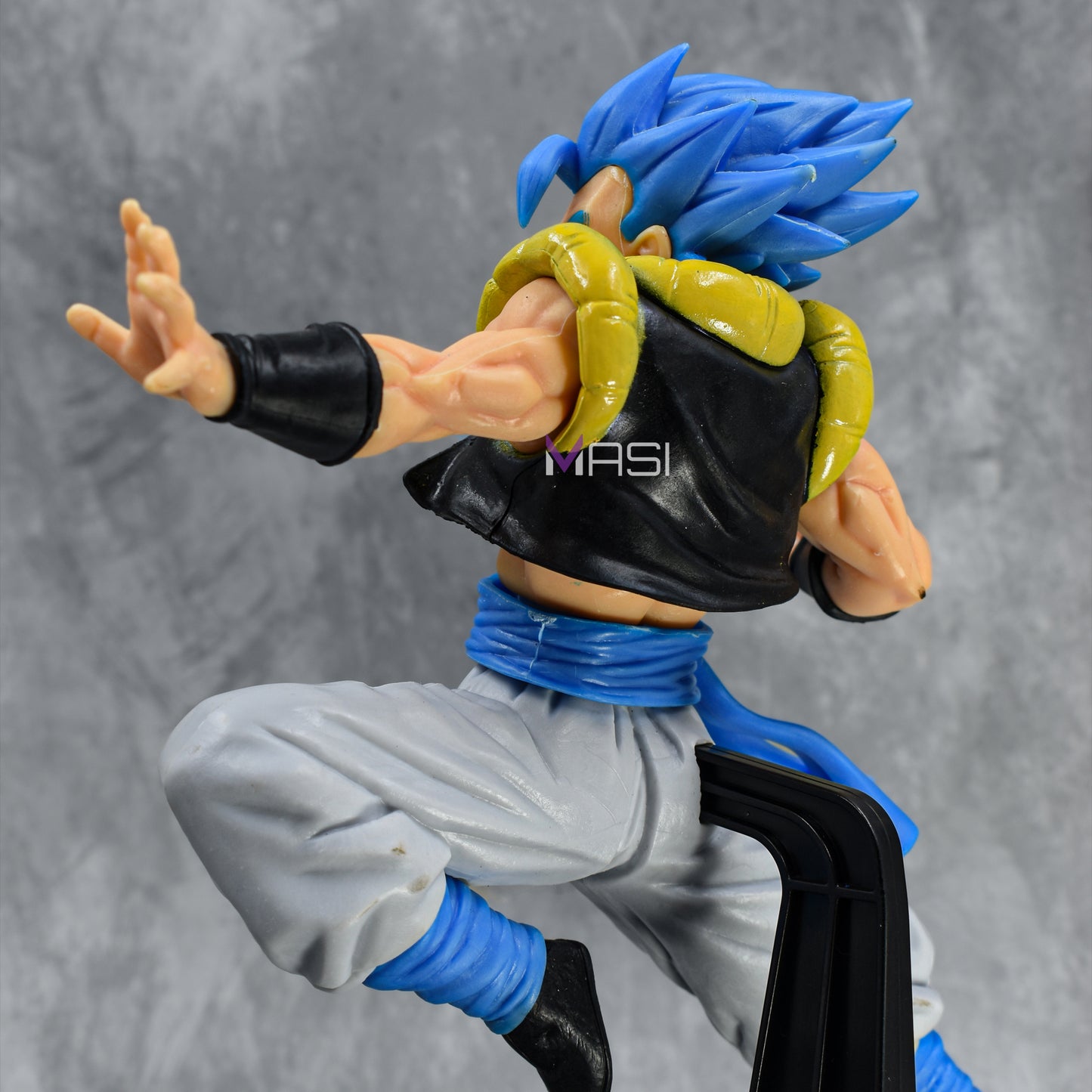 Ssj Blue Gogeta Action Figure With Stand (25 Cm Height) - Dragon Ball Z