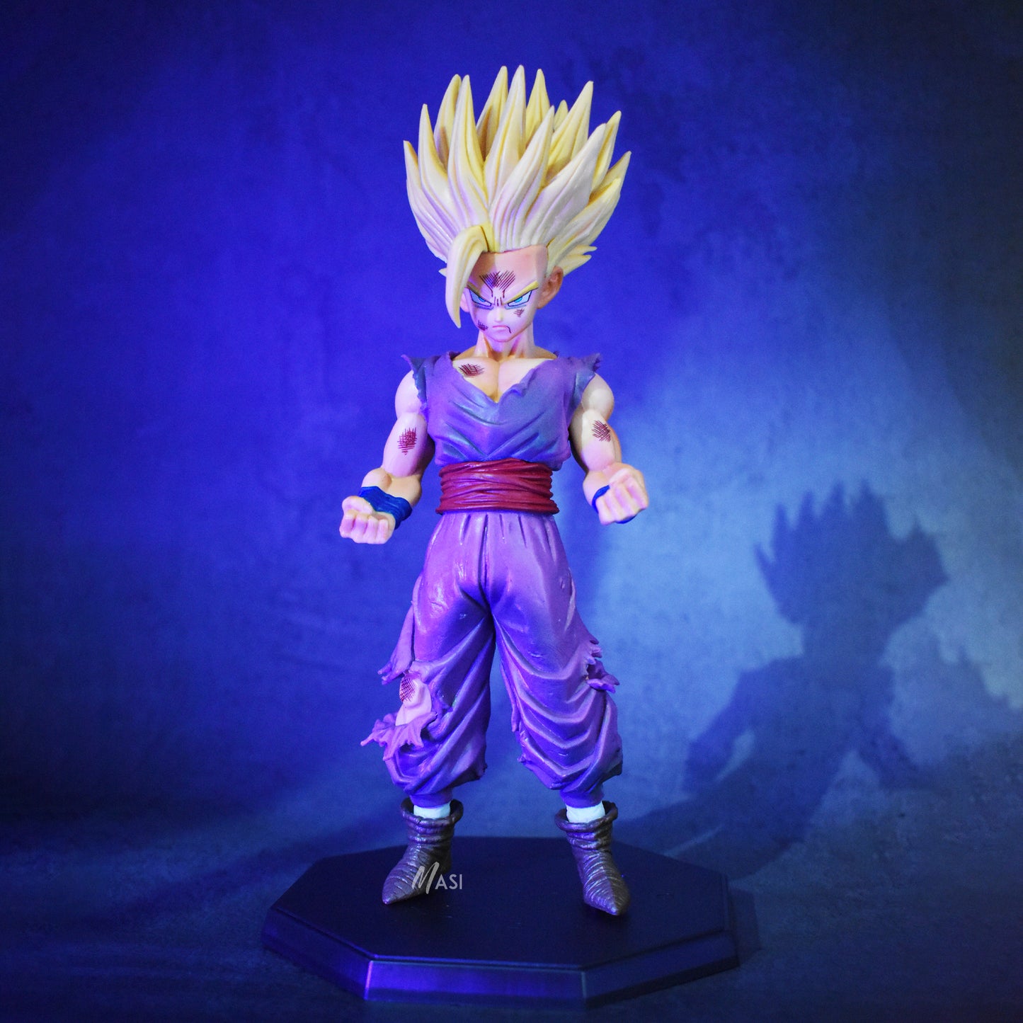 Ssj2 Gohan Iconic Action Figure With Stand (25 Cm Height) - Dragon Ball Z