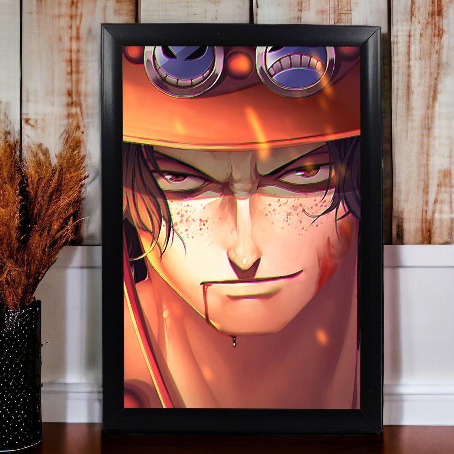 Portgas D. Ace A4 Size Photo Frame - One Piece