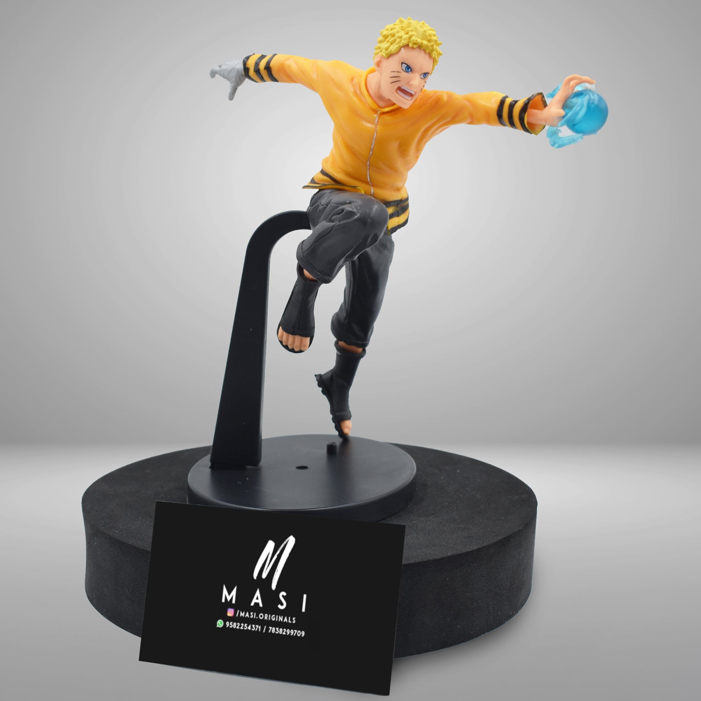 Uzumaki Naruto Rasengan Action Figure With Stand (21 Cm Height) - Naruto