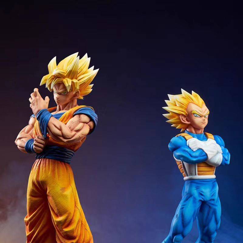 SON GOKU AND VEGETA PREMIUM EDITION SET (32 CM HEIGHT) - DRAGON BALL Z