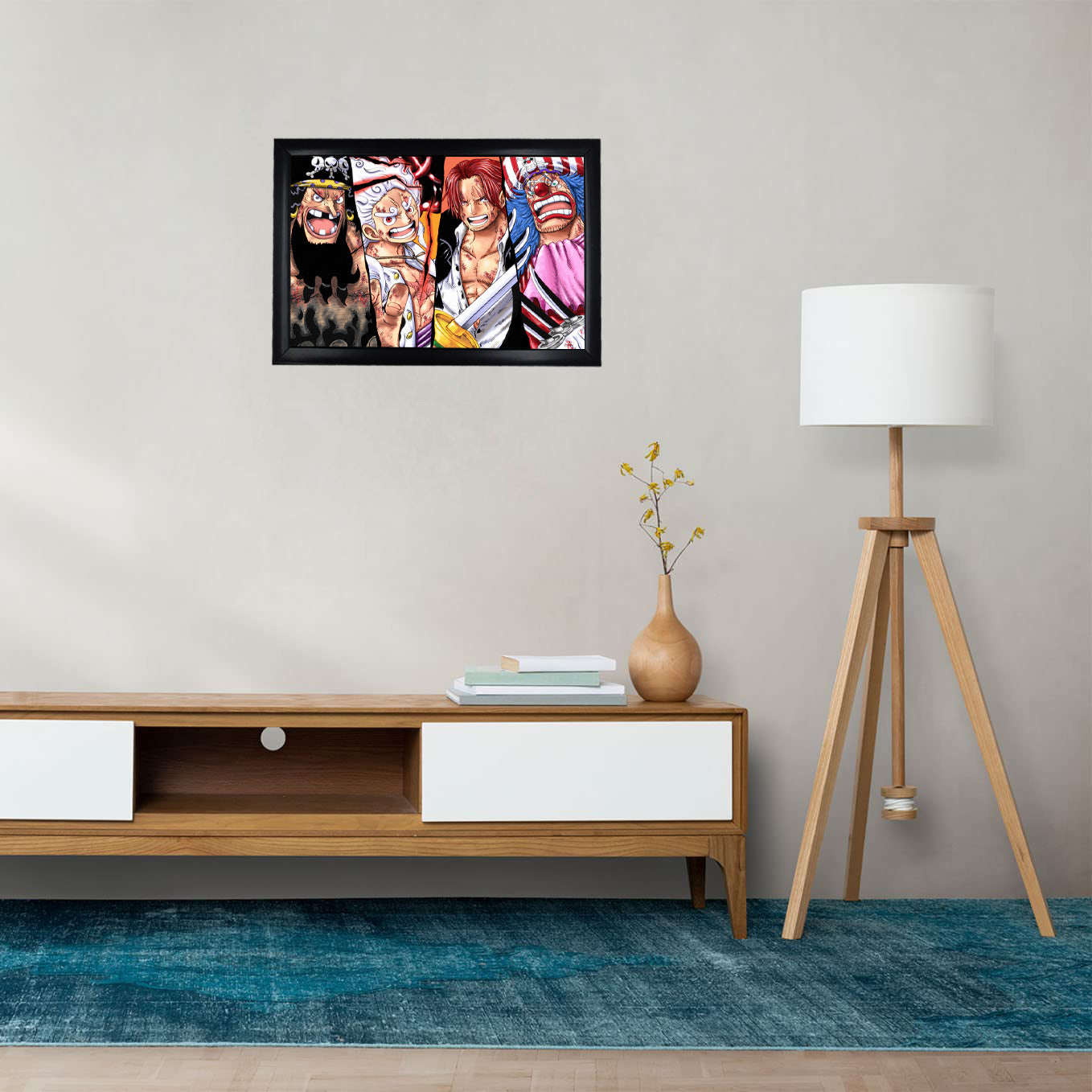 One Piece Characters Photo Frame (A4 Size) - One Piece