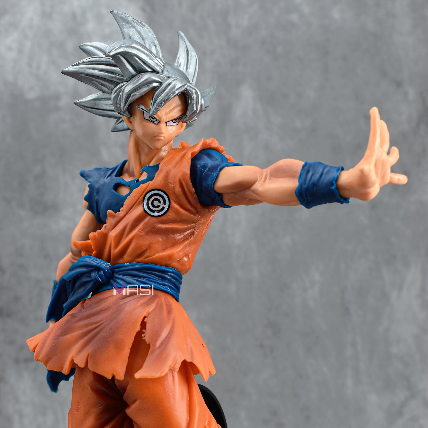 Goku Ultra Instinct Action Figure With Stand (26 Cm Height) - Dragon Ball Z