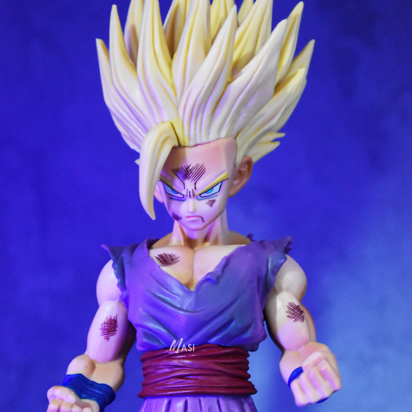 Ssj2 Gohan Iconic Action Figure With Stand (25 Cm Height) - Dragon Ball Z