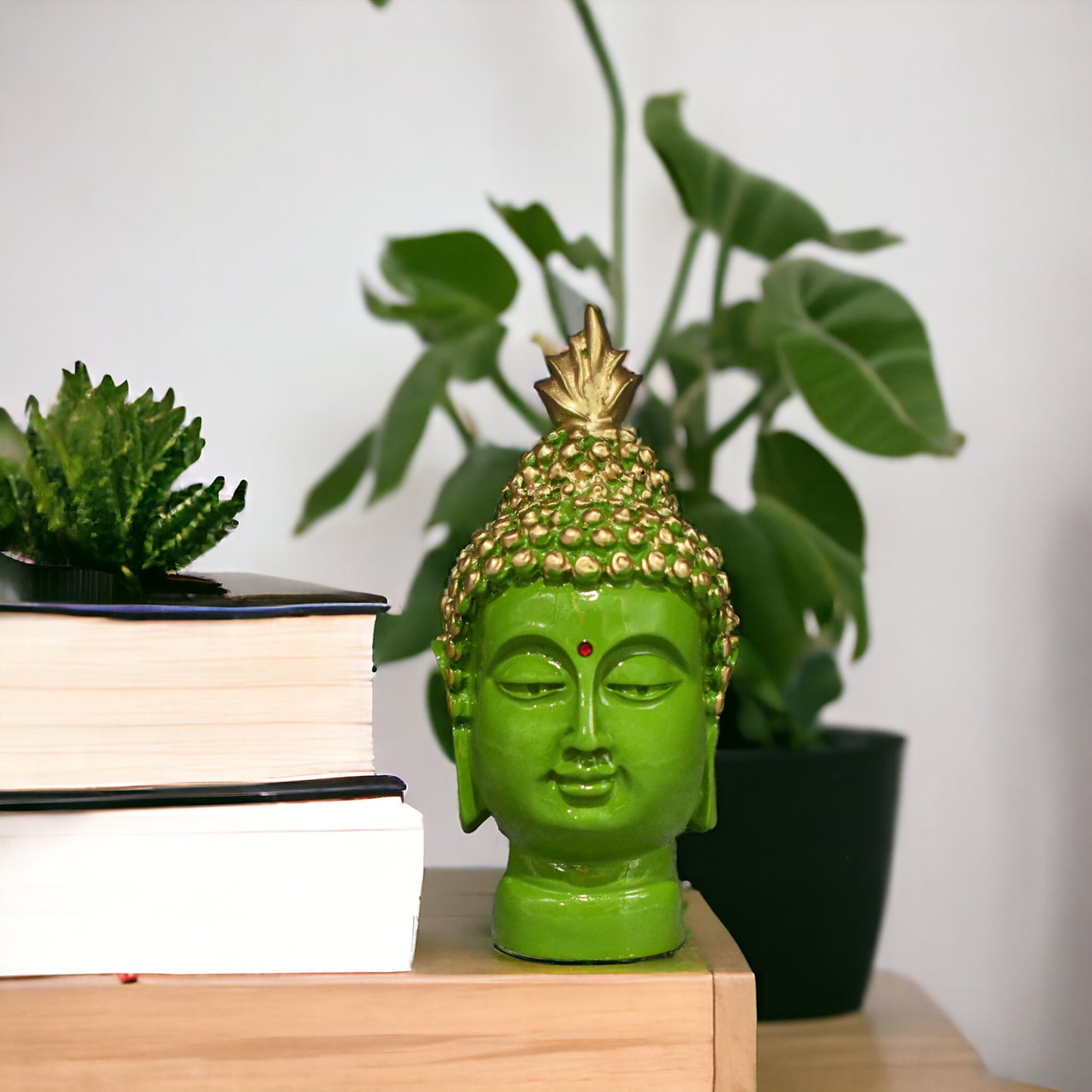 Gautam Buddha Authentic Small Head Murti (10 Cm Height)