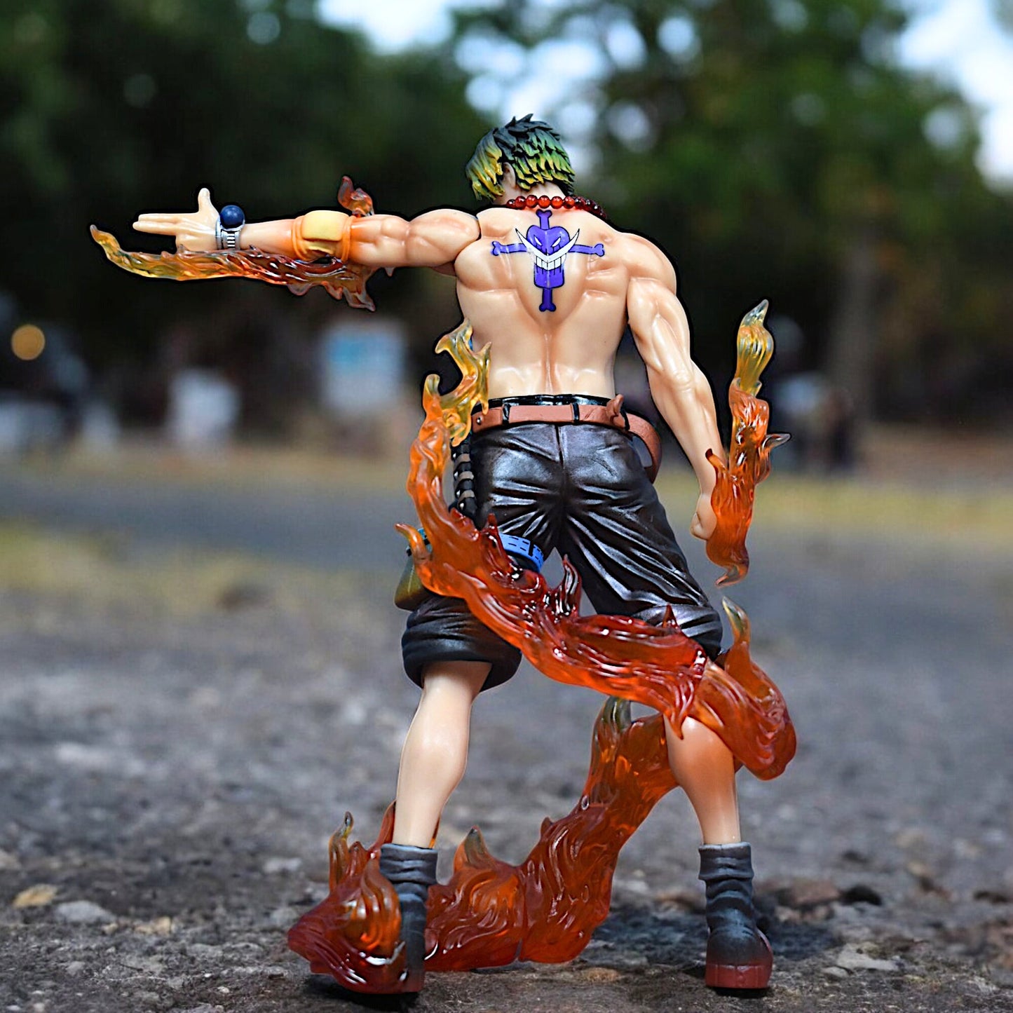 PORTGAS D. ACE FIRE PISTOL ACTION FIGURE (25 CM HEIGHT) - ONE PIECE