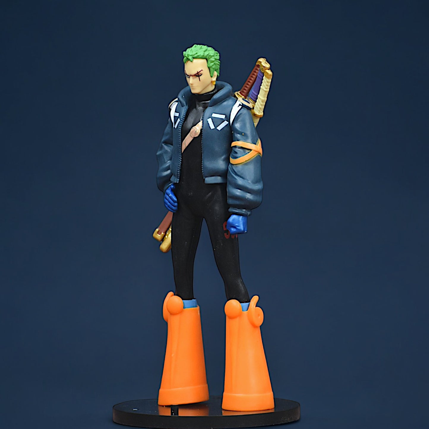 RORONOA ZORO - THE GRANDLINE SERIES ACTION FIGURE WITH STAND (17 CM HEIGHT) - ONE PIECE